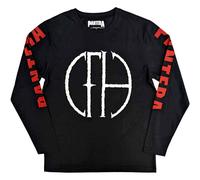 Longsleeve Pantera Frayed Logo autorizzato Uomo maglietta