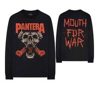 Pantera - T-Shirt Maniche Lunghe # S Unisex Black # Mouth For War