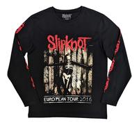 Longsleeve Slipknot Skeleton Flag autorizzato Uomo maglietta