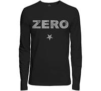 Longsleeve Smashing Pumpkins Zero Distressed Ufficiale Uomo Maglietta Unisex (Medium)