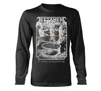 Longsleeve Testament Titans Of Creation Tour autorizzato Uomo maglietta