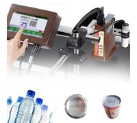 LONGTEAMOON Codificatrice automatica a getto d'inchiostro, codificatore a getto d'inchiostro online, stampante termica a getto d'inchiostro, per logo numero data codice batch Qr,12.7MM