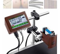 LONGTEAMOON Stampante a getto d'inchiostro industriale,Codificatrice automatica a getto d'inchiostro,Codificatrice a getto d'inchiostro ad asciugatura rapida,Codificatrice online,T6
