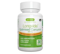 Longvida Curcumin Curcumina Ottimizzata 500 mg 285x più biodisponibile senza