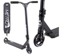 Longway Metro 2K19 Scooter Stunt Nero H=79cm Tret-Roller Park Azione
