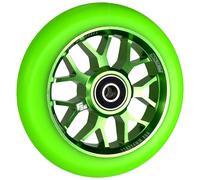 Longway Scooters Fantic26 Spy7 Scooter Ruote 110mm ABEC 11 Verde/Verde