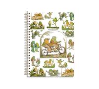 LONGXIN Toad Fans Gift Frogs Character Notebook Journal Toad Theme Merchandise Frog Hardcover Spiral Notebook 5.8x8.3
