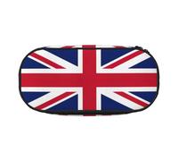 LONGZEHAO Astuccio rettangolare con stampa bandiera britannica per forniture per ufficio, cosmetici, articoli da toeletta