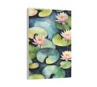 Longzehao Black Lily Pads Stampa Building Blocks Puzzle Set, Building Block Puzzle Toy Game per lo sviluppo del cervello