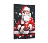 Longzehao Christmas Santa Clauss Print Building Blocks Puzzle Set, Building Block Puzzle Toy Game per lo sviluppo del cervello