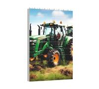 Longzehao Company Farm Tractor Print Building Blocks Puzzle Set, Building Block Puzzle Toy Game per lo sviluppo del cervello