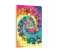 Longzehao Dancing Thanksgiving Bear Print Building Blocks Puzzle Set, Building Block Puzzle Toy Game per lo sviluppo del cervello