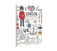 Longzehao I Love London Print Building Blocks Puzzle Set, Building Block Puzzle Toy Game per lo sviluppo del cervello