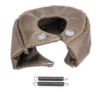Longzhuo Scudo Termico Turbo, Wrap Coperchio del Caricabatterie Turbo, Ridurre Il Calore Radiante Generato Dai Turbocompressori, Compatibile con Veicoli Equipaggiati con Turbocompressori T3