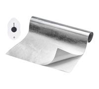 LongZYU Pannello Scudo Termico In Alluminio Pellicola Protettiva Termica Autoadesiva in Fibra di Vetro Pratico Foglio Paracalore Termo Isolante Adesivo per Tubo Scarico Auto Moto, 60 x 400 cm