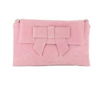 LONI Donna Pochette Borsa Tracolla Cinturino IN Camoscio Similpelle Taglia Large