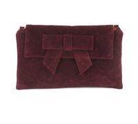 LONI Donna Pochette Borsa Tracolla Cinturino IN Camoscio Similpelle Taglia Large