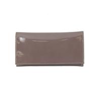 LONI Donna Portafoglio Scheda Slot Portamonete Zip Matinée Borsetta Vernice