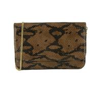 LONI pelle di Serpente Pitone Animalier Frizione Matrimonio Festa Borsa Misura