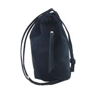 LONI Zaino Borsa Coulisse Fionda Borsa IN Camoscio Sintetico Piccolo