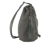 LONI Zaino Borsa Coulisse Fionda Borsa IN Camoscio Sintetico Piccolo