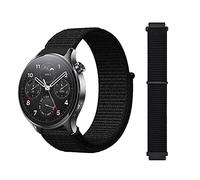 Lonkenn 22mm Cinturino per Xiaomi Watch S1 Pro/Watch S1/S1 Active/Watch S2 42mm/S2 46mm/Watch Color/Watch Color2/Watch Sport, Cinturino di Ricambio per Xiaomi RT2 LS10/RS4 LS12/GST LSO9B/RT LS05S-Nero