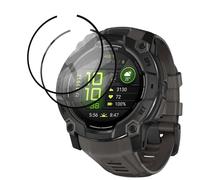 Lonkenn Compatibile con Garmin Instinct 3 50mm Pellicola Protettiva [2 Pezzi], Soft HD Protezione Schermo, 3D Curved Edge to Edge, Antigraffio, Flessibile Pellicola Schermo per Garmin Instinct 3 50mm