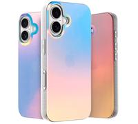 LONLI Hue - Custodia per iPhone 16 Plus - Custodia Olografica Iridescente con [4 Angoli Ammortizzati Airbag] - Carina, Unica ed Estetica, Cover Antishock per Donne e Ragazze