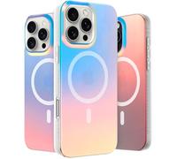 LONLI Hue - Custodia per iPhone 16 Pro - Custodia Olografica Iridescente [Compatibile con Magsafe] - Carina, Unica ed Estetica, Cover Antishock per Donne e Ragazze