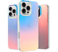 LONLI Hue - Custodia per iPhone 16 Pro - Custodia Olografica Iridescente con [4 Angoli Ammortizzati Airbag] - Carina, Unica ed Estetica, Cover Antishock per Donne e Ragazze