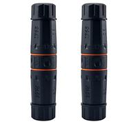 Lonlonty 2x Connettore Cavo Di Rete Lsa, Cat6A, Rj45 Accoppiatore Ethernet, Impermeabile E Protetto Dalla Polvere, Cavo Di Installazione, Adattatore Schermato Lan, Montaggio Senza Strumenti