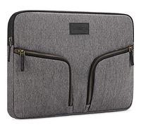 LONMEN 13-13,3" Custodia impermeabile per computer portatile con maniglia per MacBook Air 2014-2017/13,3" ThinkPad L390 Yoga 14" Lenovo Yoga C930 Glass 14" HP EliteBook 1040 G5, grigio