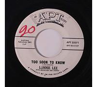 LONNIE LEE - too soon to know / marilyn