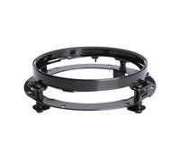 LONPEXDT Indicatori Direzione Per Beetle Classic Per Lada Niva Per Jeep Per Wrangler Auto LED 7 Pollici Faro Rotondo DRL Hi/Lo Fascio 90W Halo Anello Ambra Angelo Occhio(1pcs Bracket)