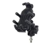 LONPEXDT piastra di navigazione GPS Staffa Supporto Per Cellulare In Lega Di Alluminio Per Motocicletta Per Specchietto Retrovisore Per Navigazione Maniglia Antivibrazione Per Bici(10mmB2)