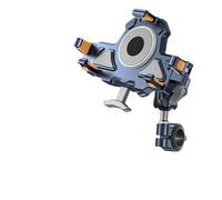 LONPEXDT piastra di navigazione GPS Staffa Supporto Universale Per Cellulare Con Ammortizzatore Di Qualità Per Moto In Lega, Per Navigazione Anti-vibrazione A 360° Per Bici(UBA)