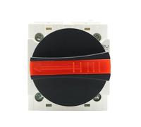 LONQ-40 Solar DC 4P 32A 1500V PV Switch-Disconnector Rotating Handle Isolator Switch For Solar Distribution Box Din Rail (LONQ-40.F)