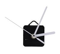 Lonrtesw 1 Confezione Di Ricambio Orologio Da Parete Diy Parti Di Riparazione Movimento Pendolo Meccanismo Orologio Al Quarzo Motore Con Kit Di E Raccordi (Nero)