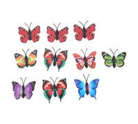 Lonrtesw 10 Pezzi 3D Magnetico Frigo casa della Stanza della Decorazione Wall Sticker DIY