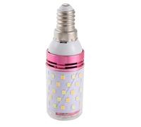 Lonrtesw 3 temperature di colore LED SMD integrato Lampada a incandescenza E14 AC85V - 265V caldo ad alta luminosita' Conservazione piccola lampadina a LED 12W