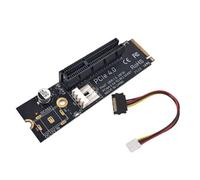 Lonrtesw Adattatore di Conversione PCI-e X4 Slot NGFF A Porta M2 Scheda di Espansione Compatibile con Interfaccia PCIE X1/X4/X8/X16 PH47A