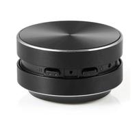 Lonrtesw Altoparlante Portatile Compatibile A Conduzione Ossea Suono Stereo, Altoparlante Bluetooth Facile da Usare (Nero)