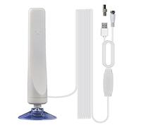 Lonrtesw Antenna Hdtv Digitale per Interni Tv 50 Miglia di Raggio Amplificatore Dvb-T2 Ricevitore di Segnale Satellitare Antenna Clear