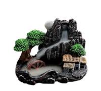 Lonrtesw Bruciatore di Incenso con Riflusso A Cascata Che Scorre in Alta Montagna, Decorazione per Bruciatore di Incenso, Diffusore di Fragranze per la Casa, F