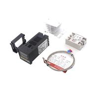 Lonrtesw -C100 Controller di Temperatura Termostato Digitale Kit di Settaggio Uscita Relè Max. 40A Sonda Termocoppia Tipo K
