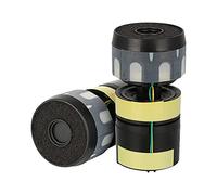 Lonrtesw Capsula del Nucleo del Microfono Dinamico da 2 Pezzi Nera per la Sostituzione della Capsula del Microfono Wireless BETA58