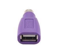 Lonrtesw Connettore da PS2 Un USB, Mini Adattatore per Mouse e Tastiera per Computer, Convertitore per Mouse e Tastiera