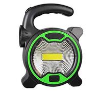 Lonrtesw Lampada da Portatile Lanterna Un LED Faretto di Emergenza Impermeabile Faretto Ricaricabile per Escursionistico All'Aperto, Verde