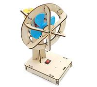 Lonrtesw Modello di Ventilatore Elettrico DIY Kit di Montaggio DIY Kit Ventilatore Elettrico DIY Kit di Produzione di Esperimenti di Scienza Elettronica