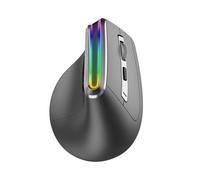 Lonrtesw Mouse Verticale Ricaricabile Wireless RGB Ergonomico USB Ottico Bluetooth per Laptop per PC Desktop